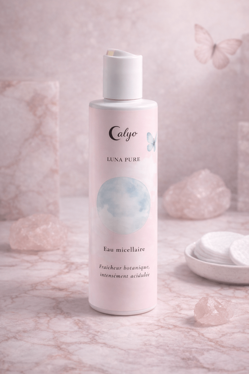 Eau micellaire nettoyante - Gamme LUNA PURE – Calyo Soins Premium