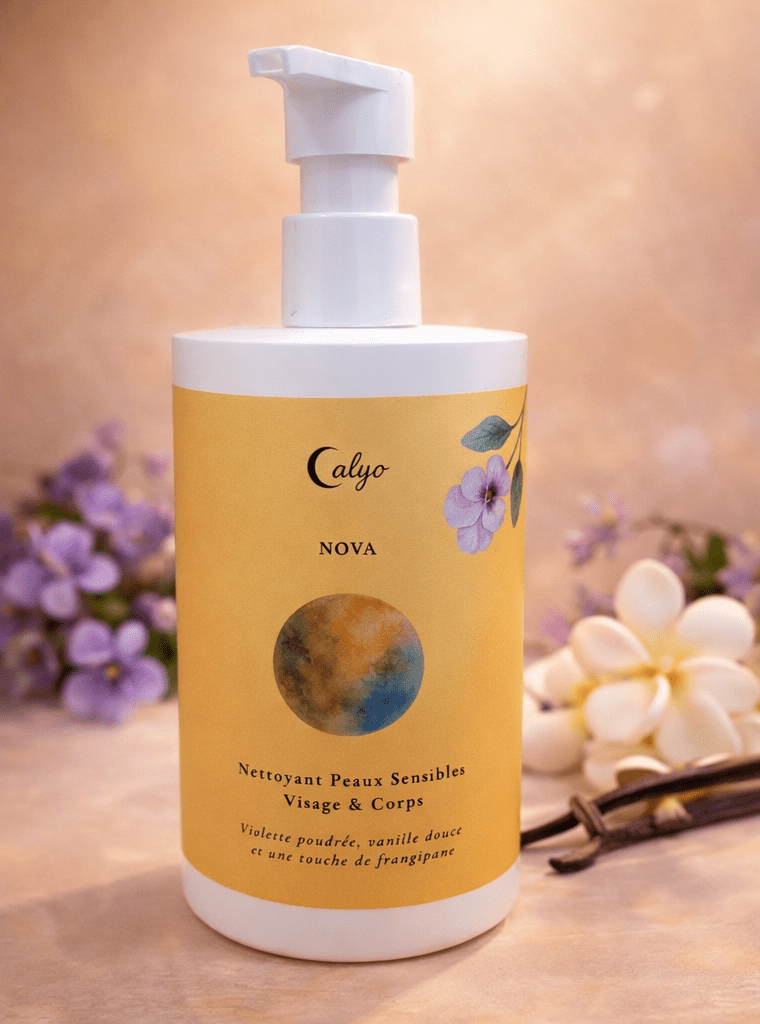 Nettoyant peaux sensibles visage & corps - Gamme NOVA – Calyo Soins Premium