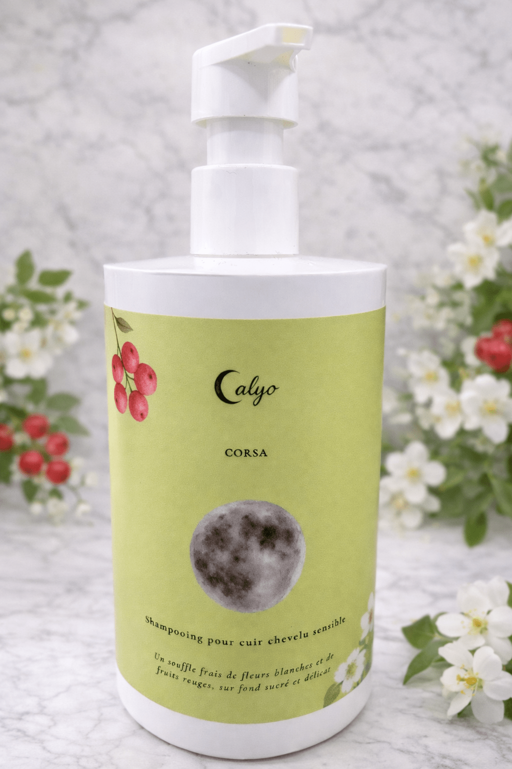 Shampooing pour cuir chevelu sensible - Gamme CORSA – Calyo Soins Premium
